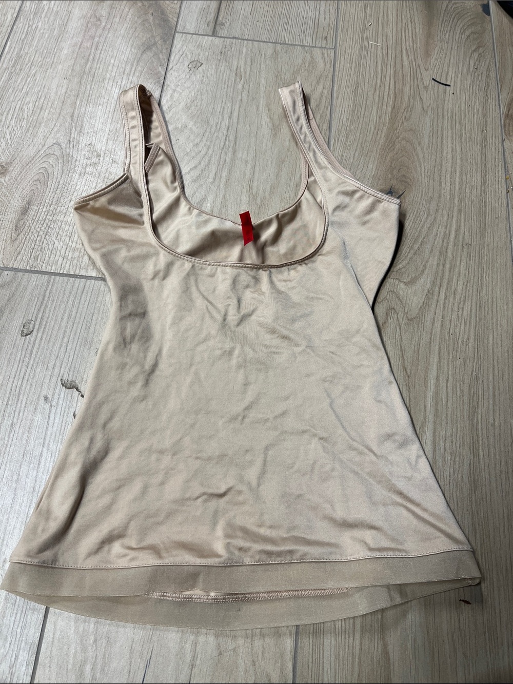 SPANX Nude Scoop Neck Shaping Tank
